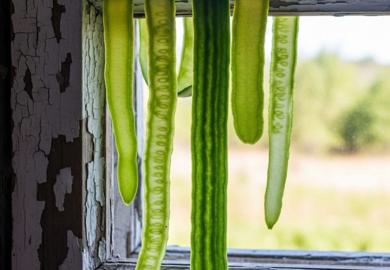 Casca de pepino na moldura da janela: para que serve isso?