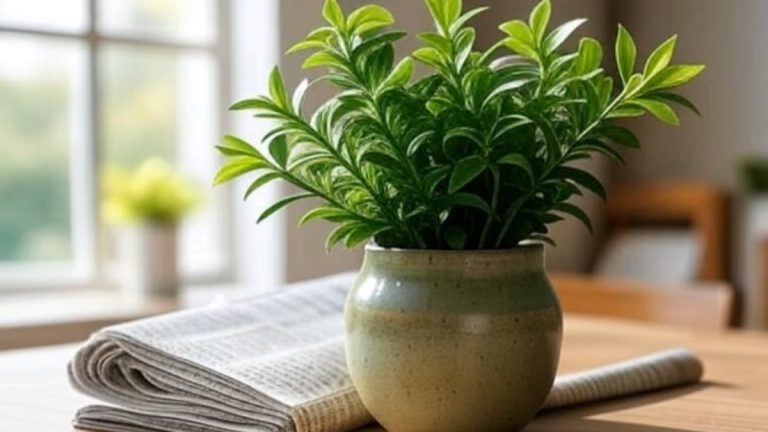 Por que é recomendável usar papel de jornal para plantas e quais são as suas vantagens