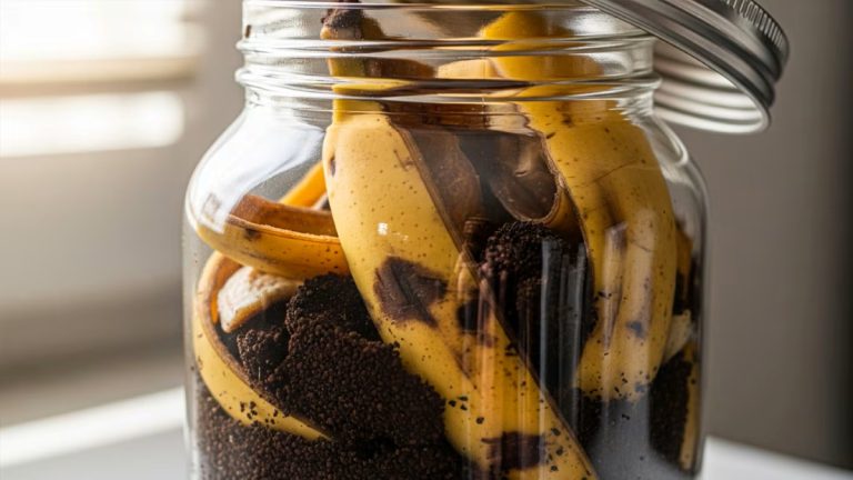 Para que e por que é recomendável misturar casca de banana com café