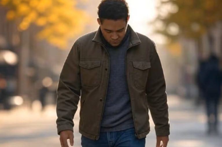 O que significa andar e olhar para o chão, segundo a psicologia