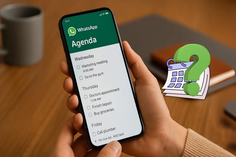 O que é o modo agenda do WhatsApp e como pode ativá-lo para organizar o seu dia a dia