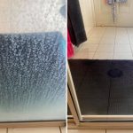 Como limpar o box do chuveiro para eliminar resíduos de sabão e manchas de água dura