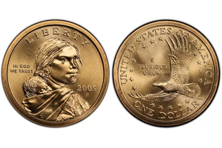 “Sacagawea”: a moeda de dólar americano que está em circulação e pode valer mais de US$ 20.000
