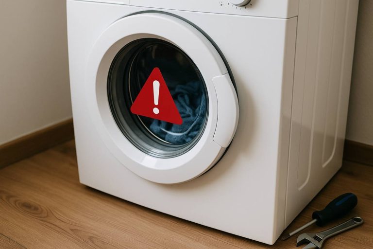 Como abrir a porta da máquina de lavar bloqueada com um cordão e sem ferramentas: um truque caseiro para casos de emergência